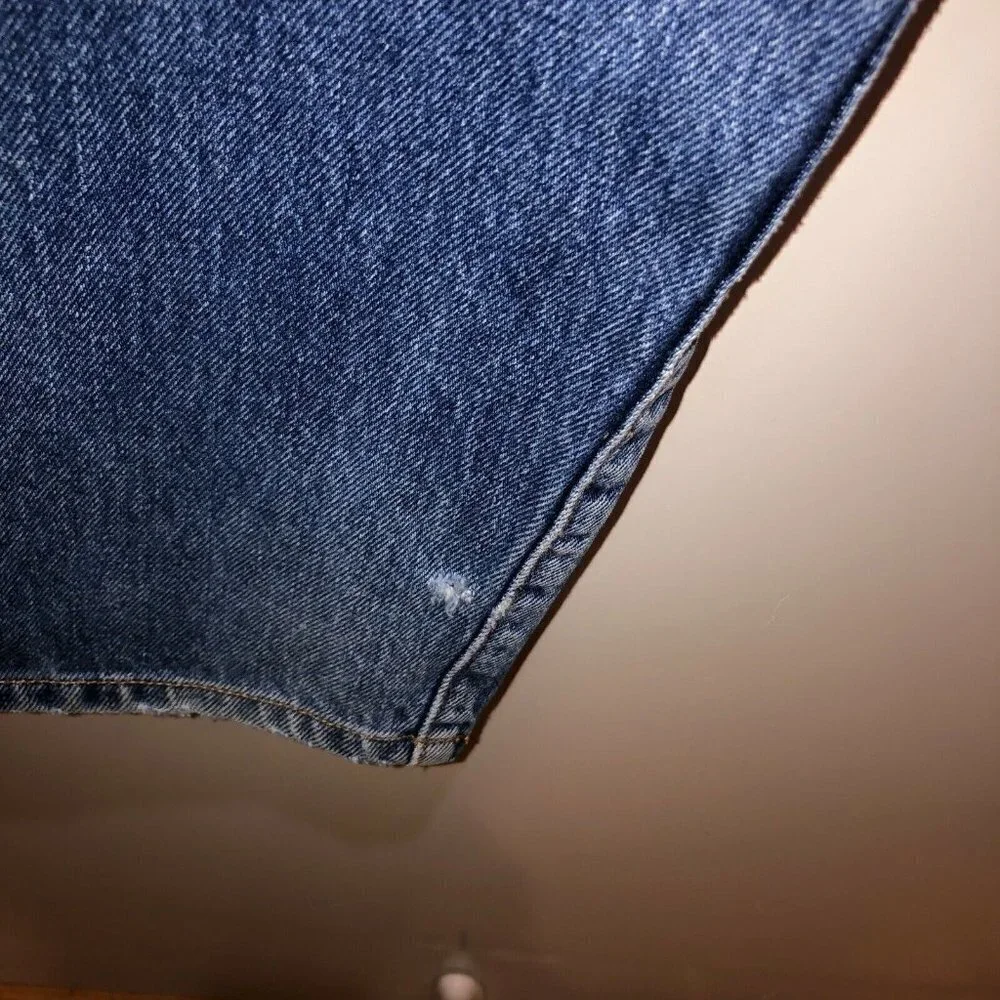 Columbia 40 x 30 (38 x 31) Medium Wash Blue Pockets Straight Leg Denim Jeans